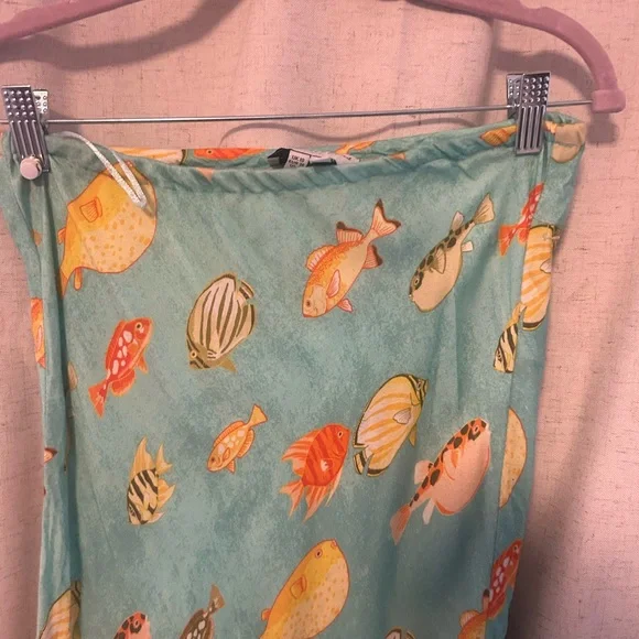 Never Fully Dressed fish print skirt - Picture 3 of 4